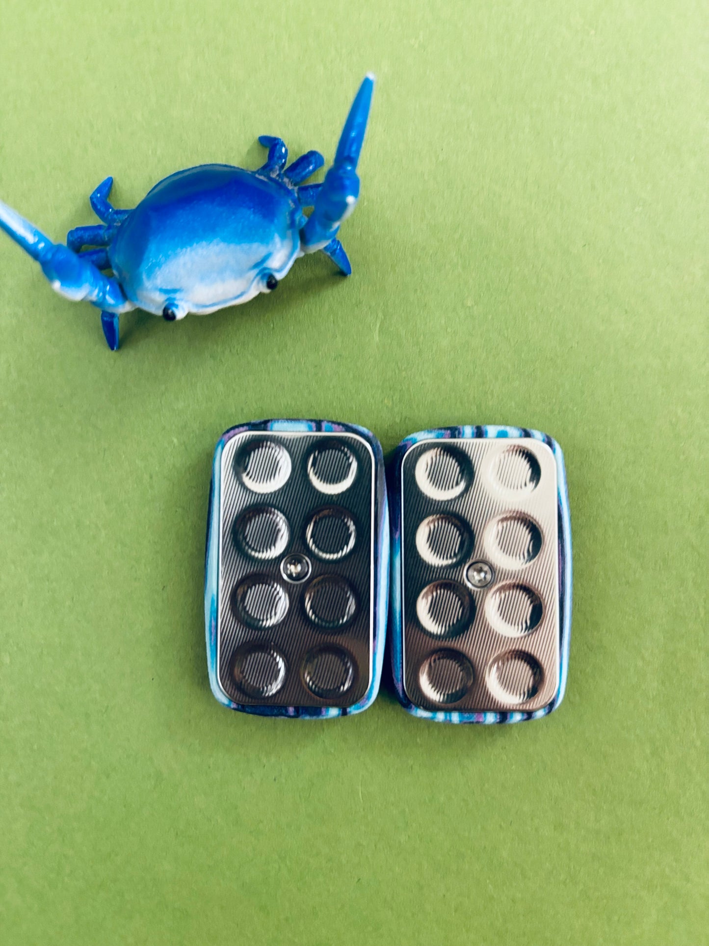 Magnus crazy fiber - arc mini frag slider - with SS plate - fidget toy