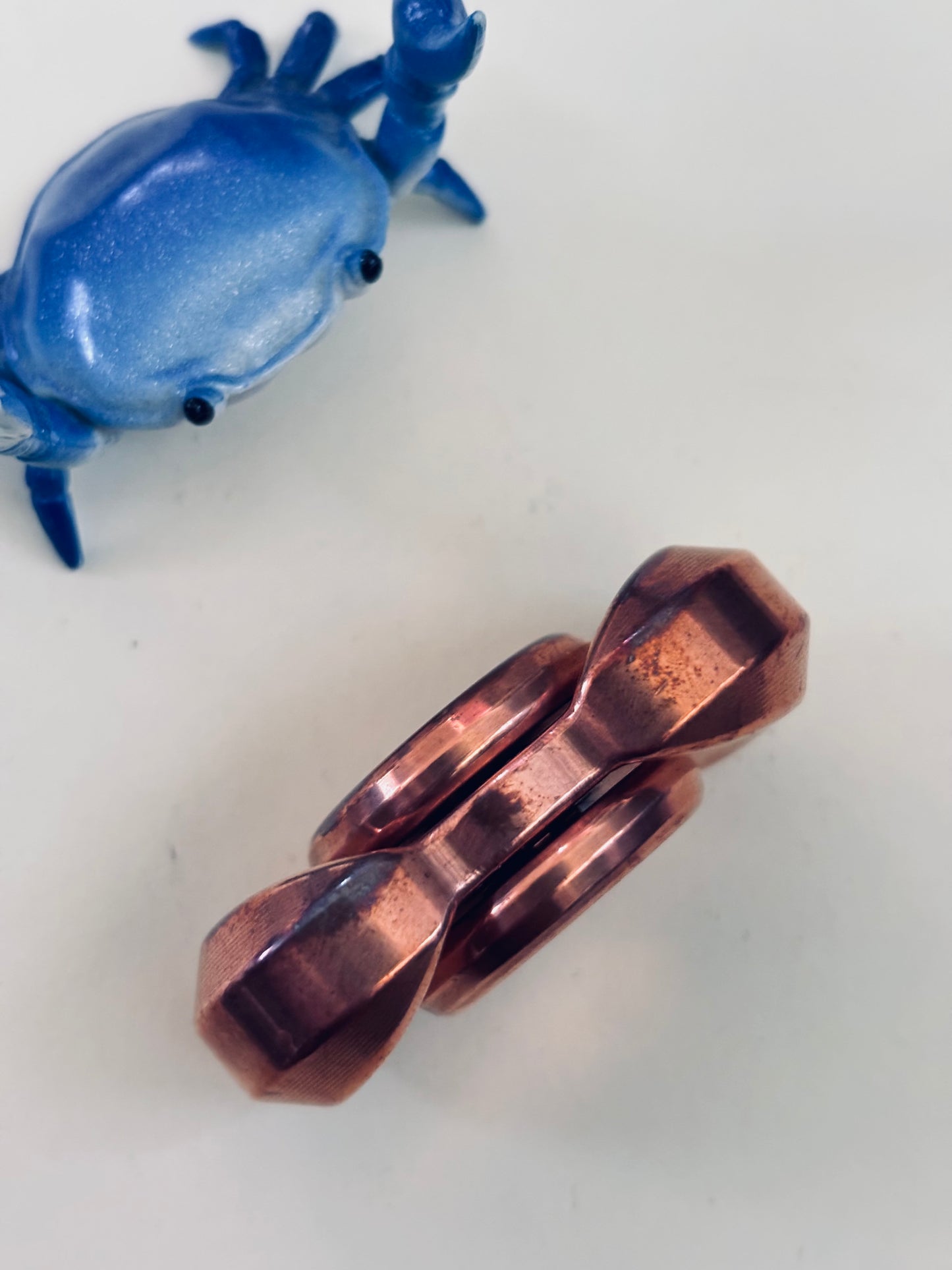 Indy Thicc - chelsea LP Copper (Cu) - fidget spinner - fidget toy