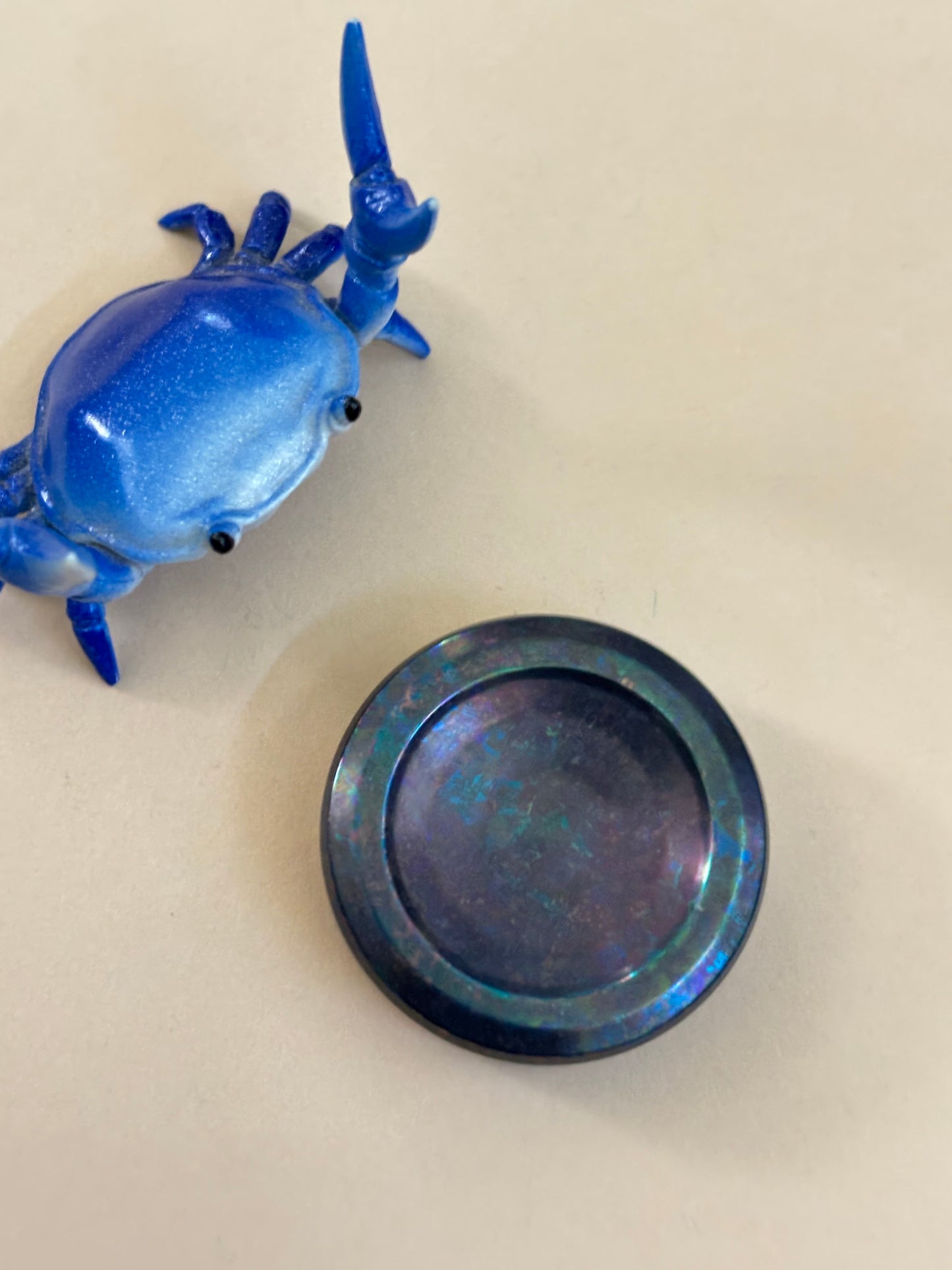 Njthandpower NJT - Ulte - crystallized zircon - haptic coin - fidget toy