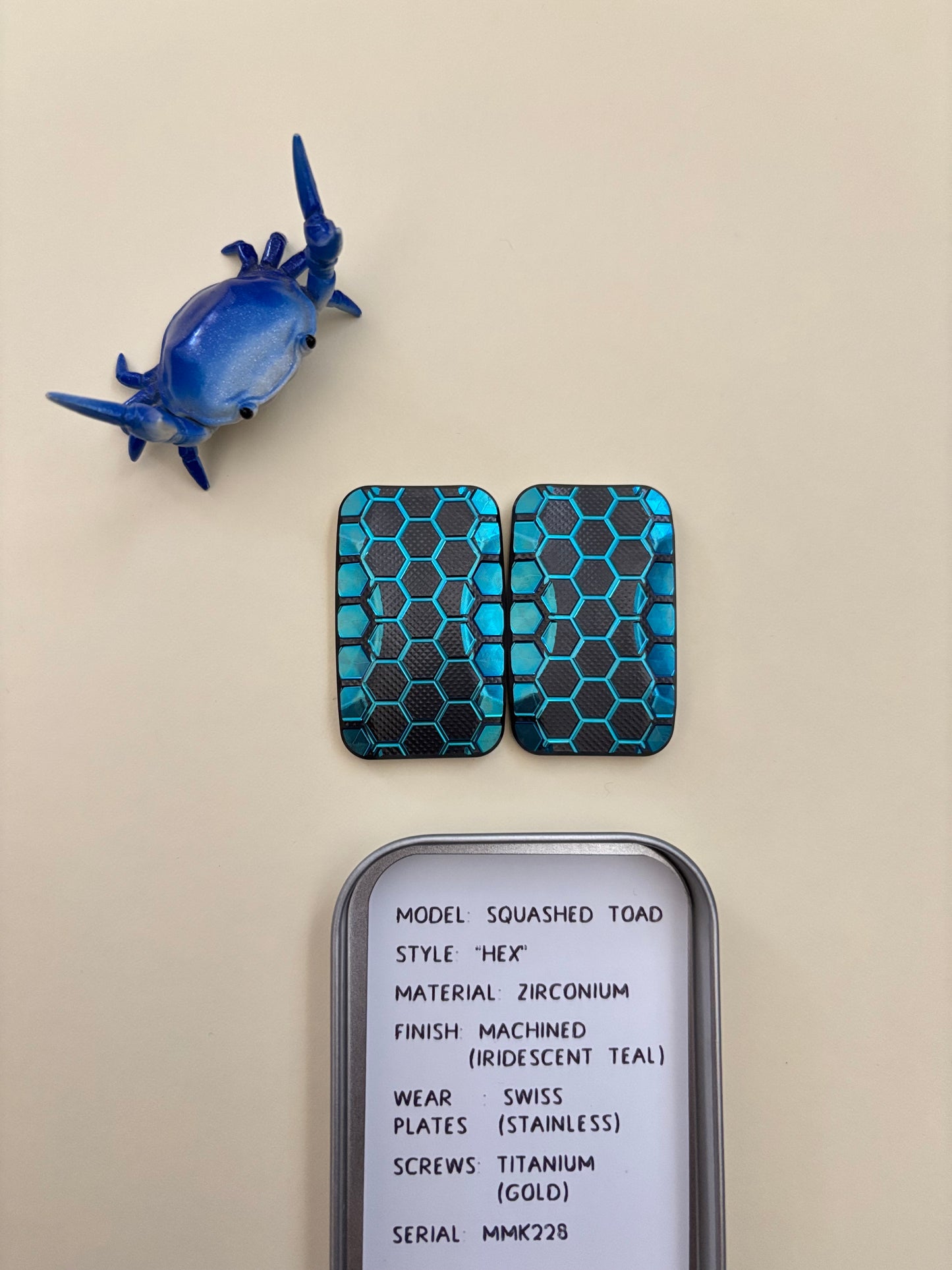 Magnus maglab squash toad Hex - zirc/ SS - 3 click