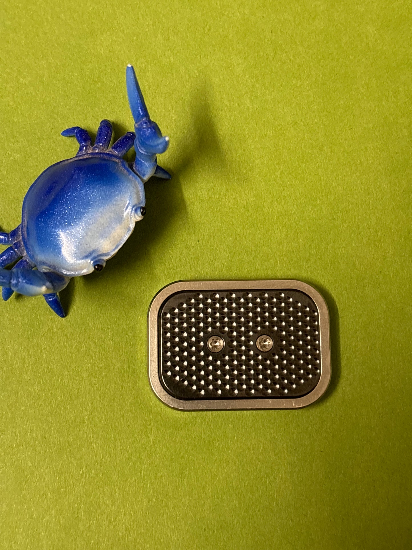 Magnus sandwich - ti with zirc plate - screw in plates - 2 click - fidget toy