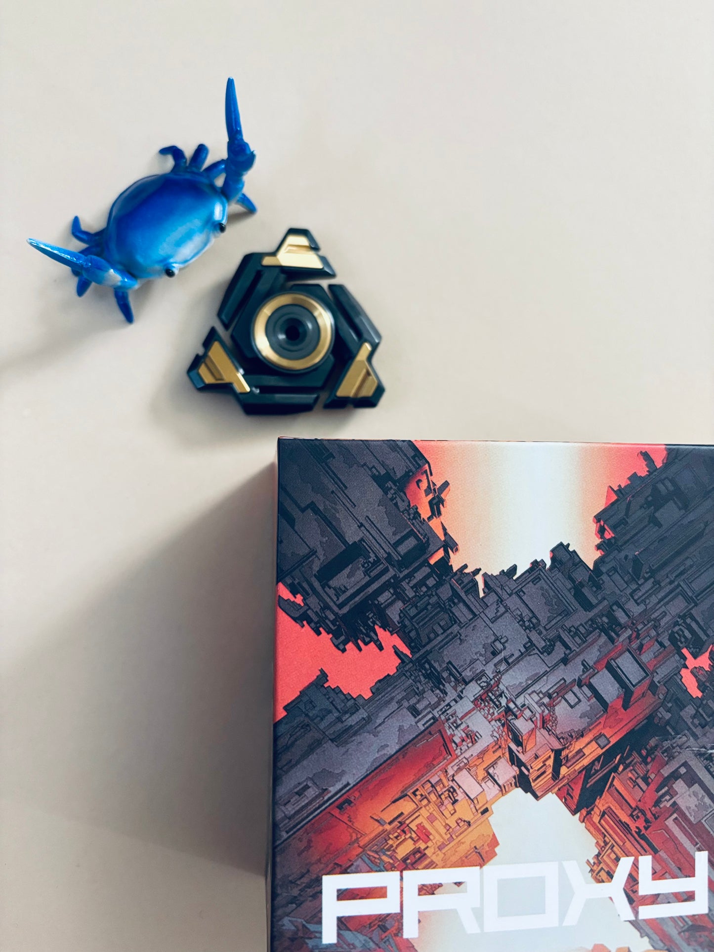 Proxyedc ouroboros - zirc/ W bearing block - fidget toy