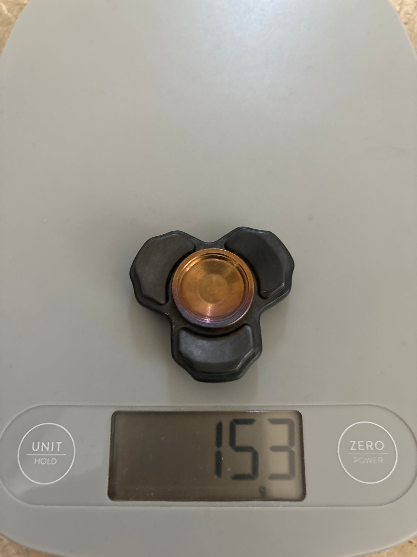 Real orbit - pressure bar tri - tungsten - fidget spinner - fidget toy