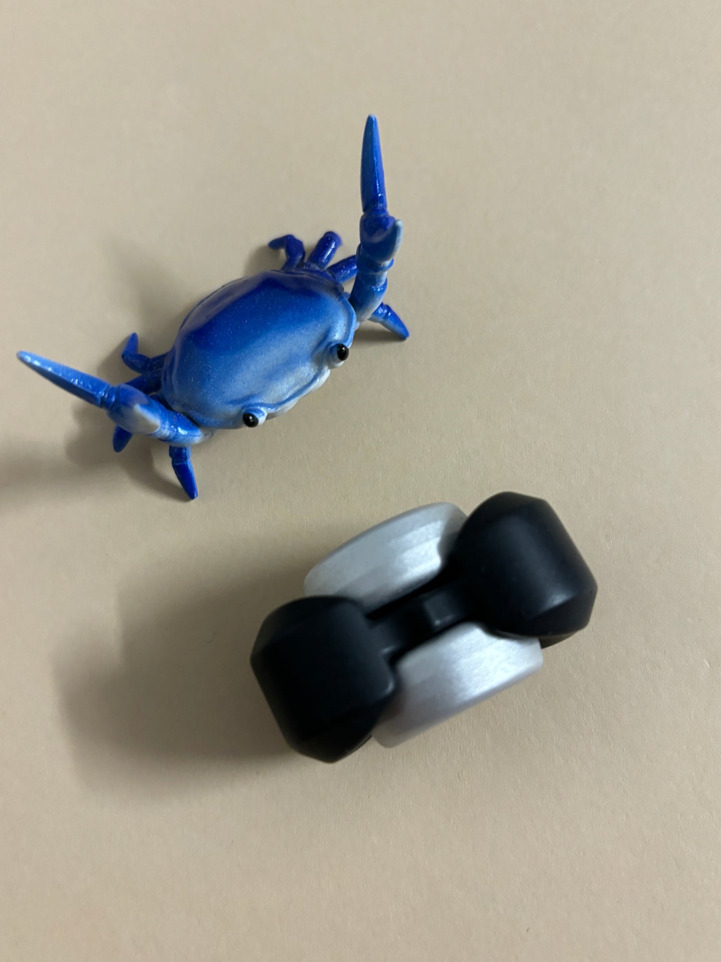 Indy Thicc - resin with alum button - fidget spinner - fidget toy