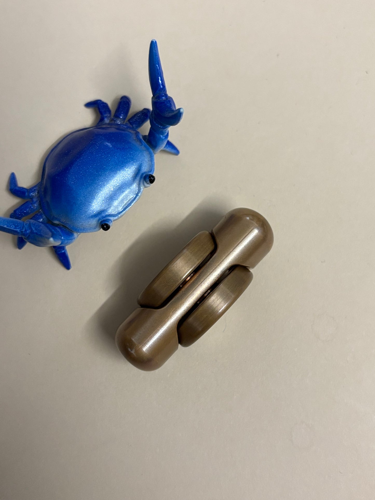 Clean EDC - mini slim pillar - bronze - fidget spinner - fidget toy