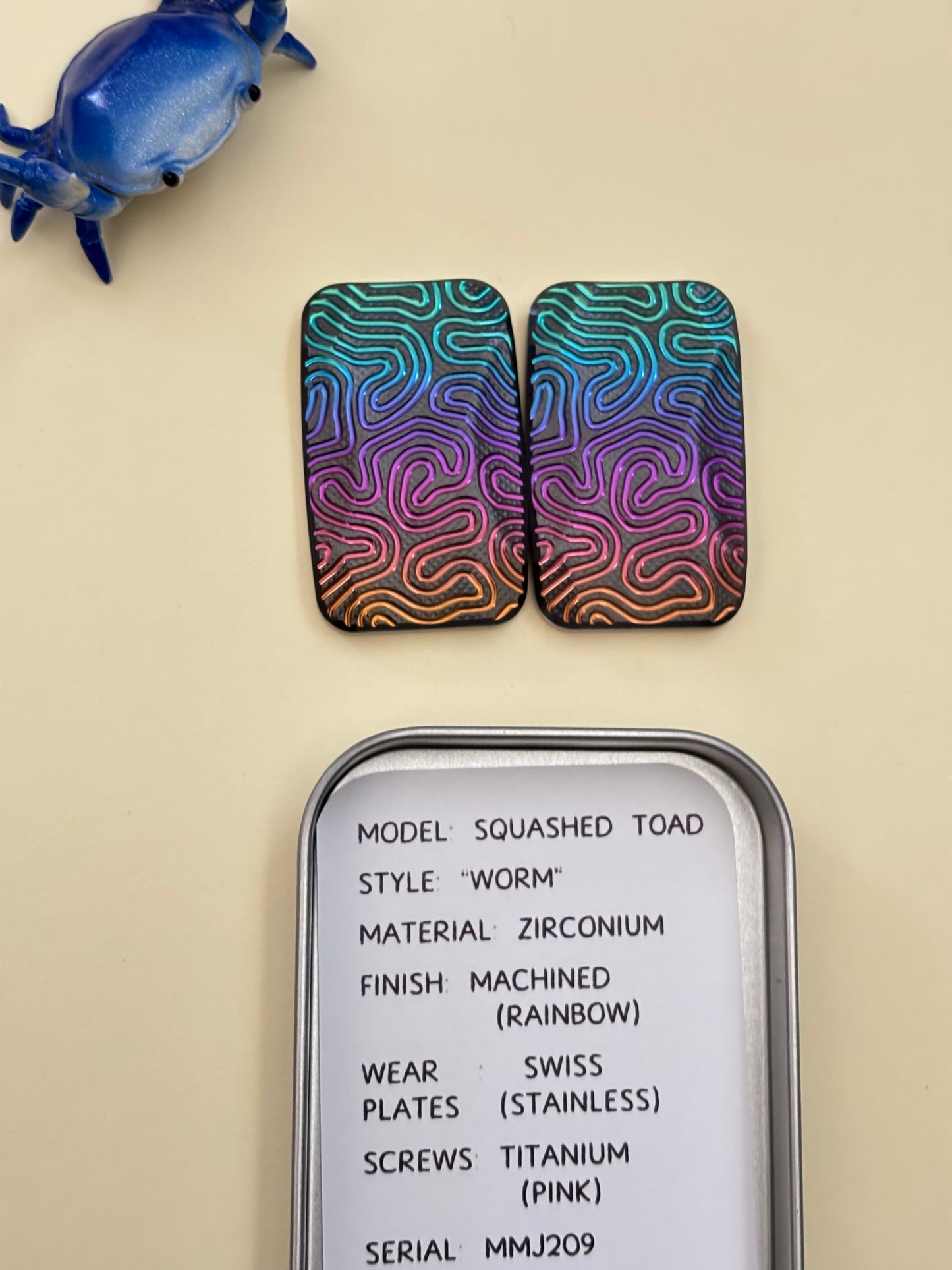 Magnus maglab squash toad worm - zirc/ SS - 3 click