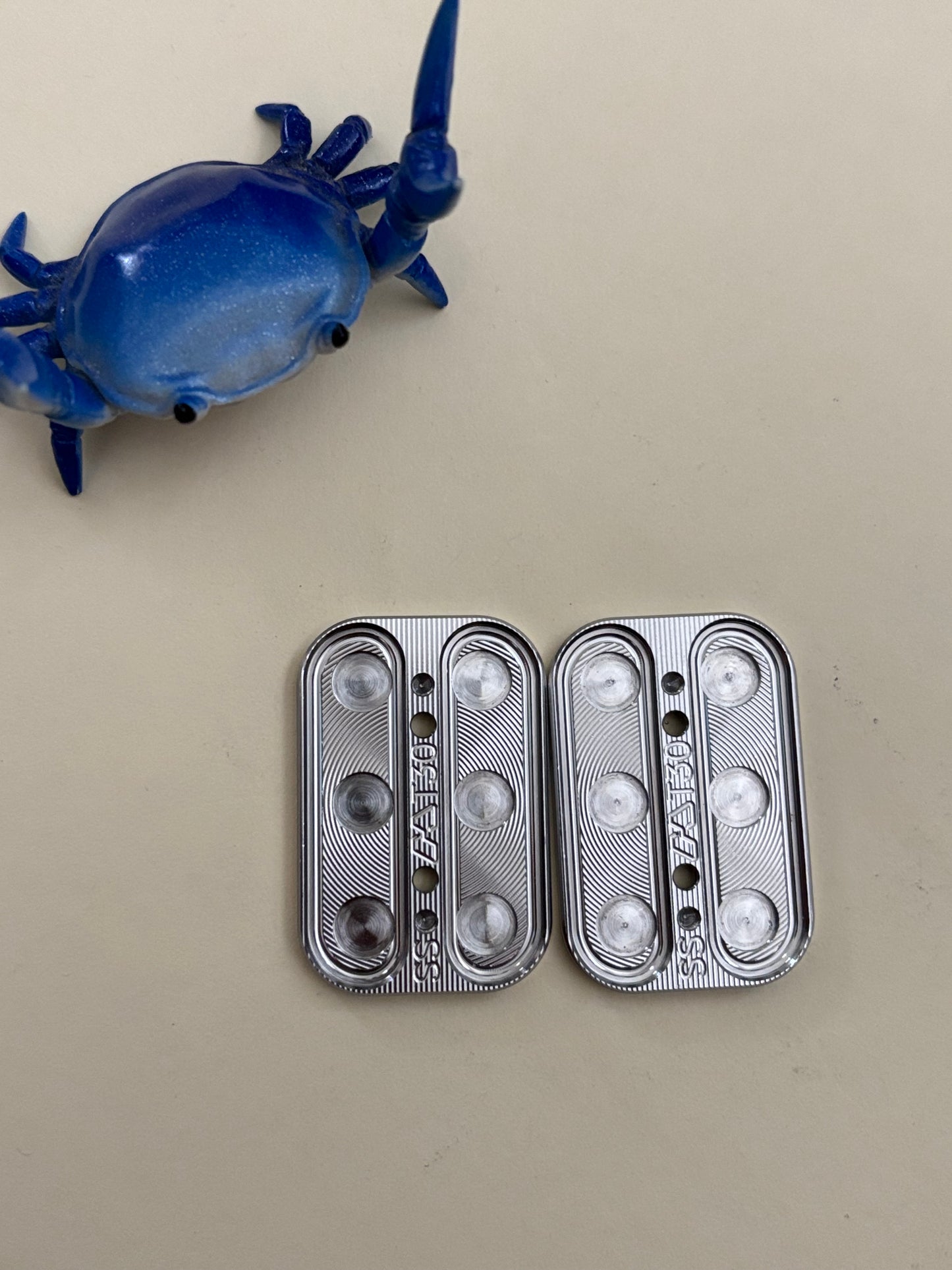 Magnus extra T30 2 click SS plates for Magnus slider