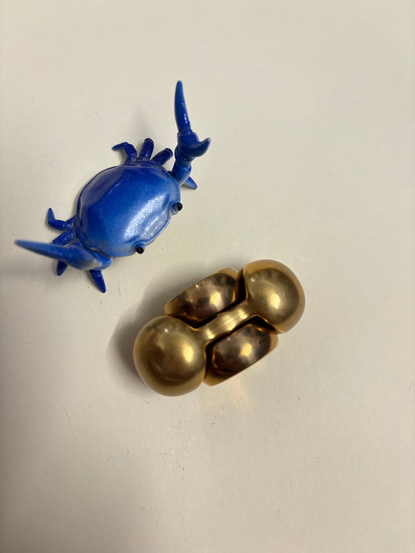 LIC - love nugget - brass - fidget spinner - fidget toy