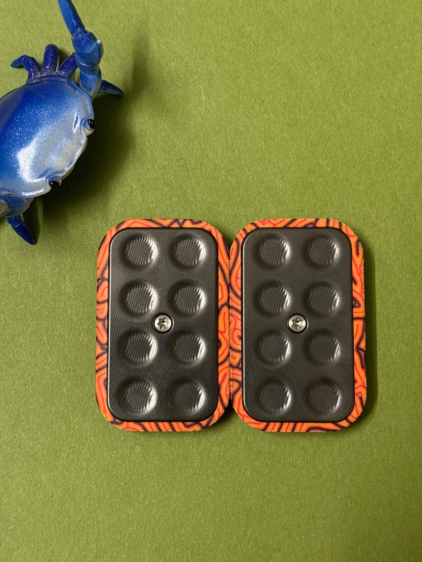 Magnus toadx - 3 click slider - crazyfiber maglab with zirc screw plate - fidget toy