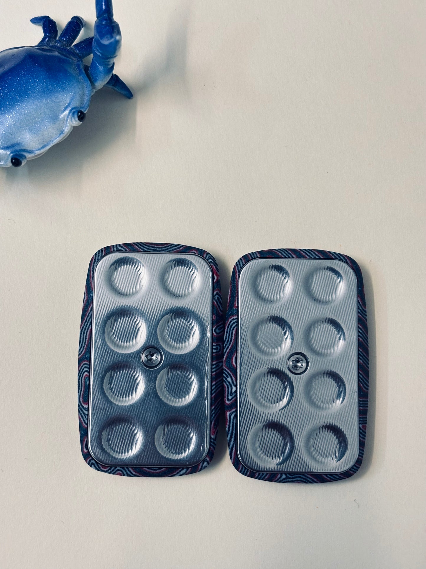 Magnus crazy fiber - arc mini frag slider - with SS plate - fidget toy