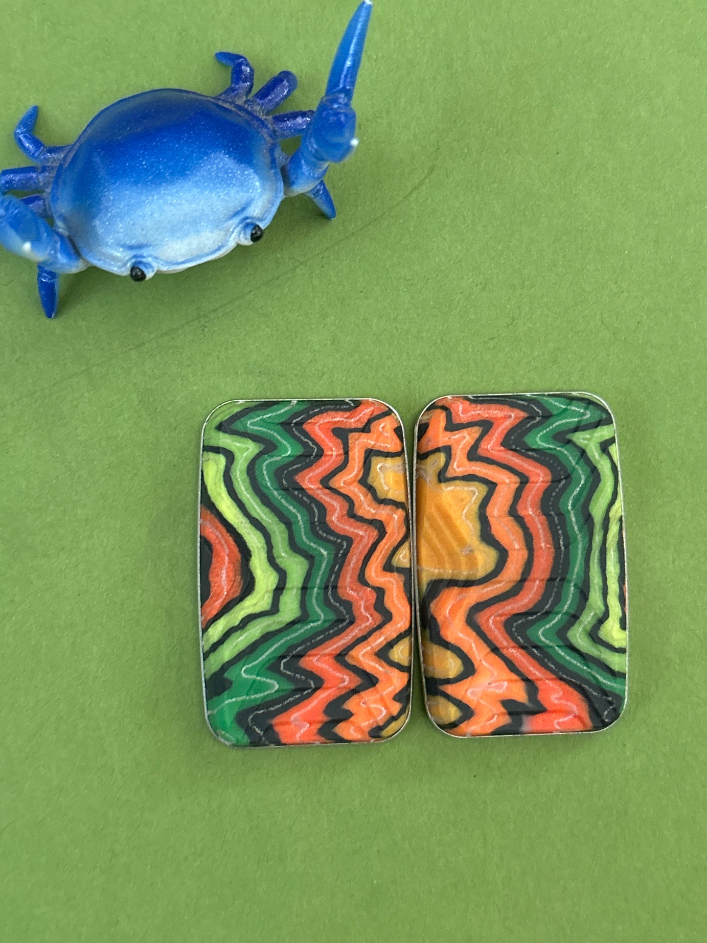 Magnus maglab supergrub - wacky fiber with SS plate - fidget toy