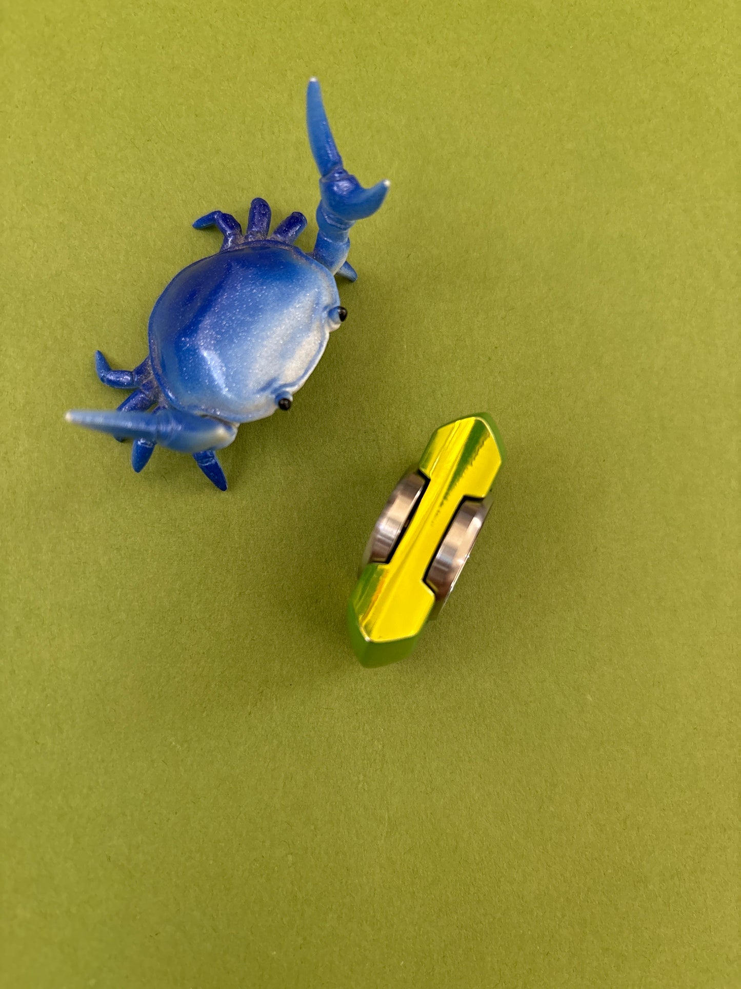 Yellow day energy -SS chub - fidget spinner - fidget toy