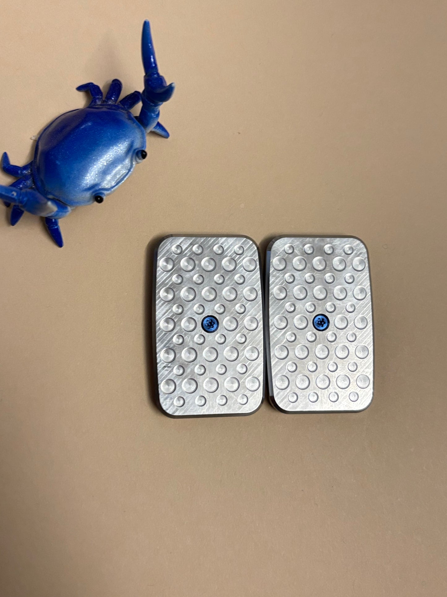 Magnus skelly hex squash toad - Zirc/SS- fidget toy