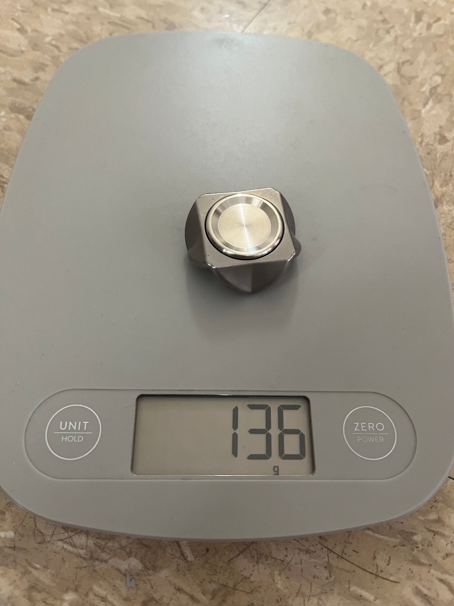 Sacred spin - Tipper - tungsten - fidget spinner fidget toy