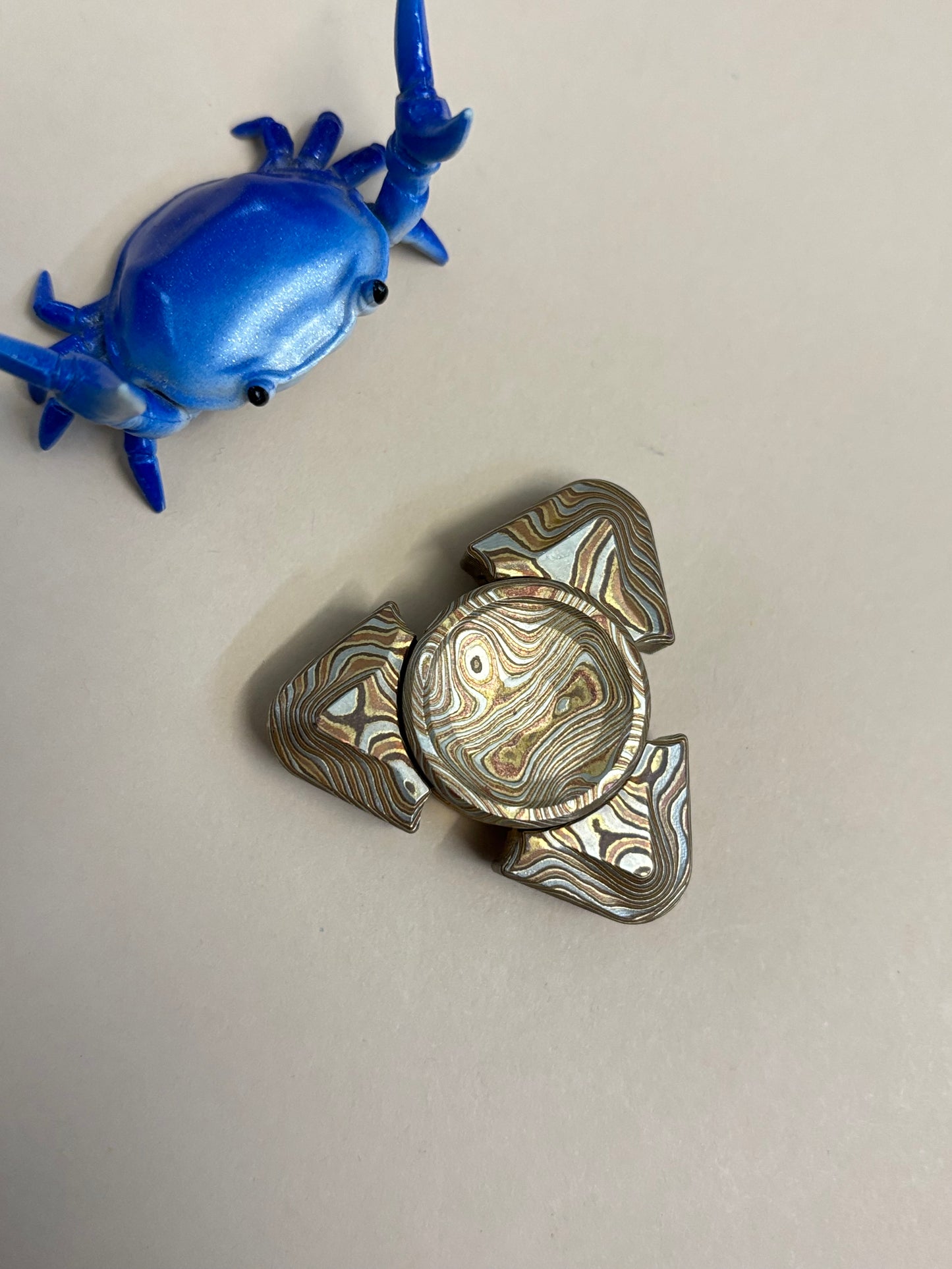 Njthandpower - Vader mokume spinner - fidget toy