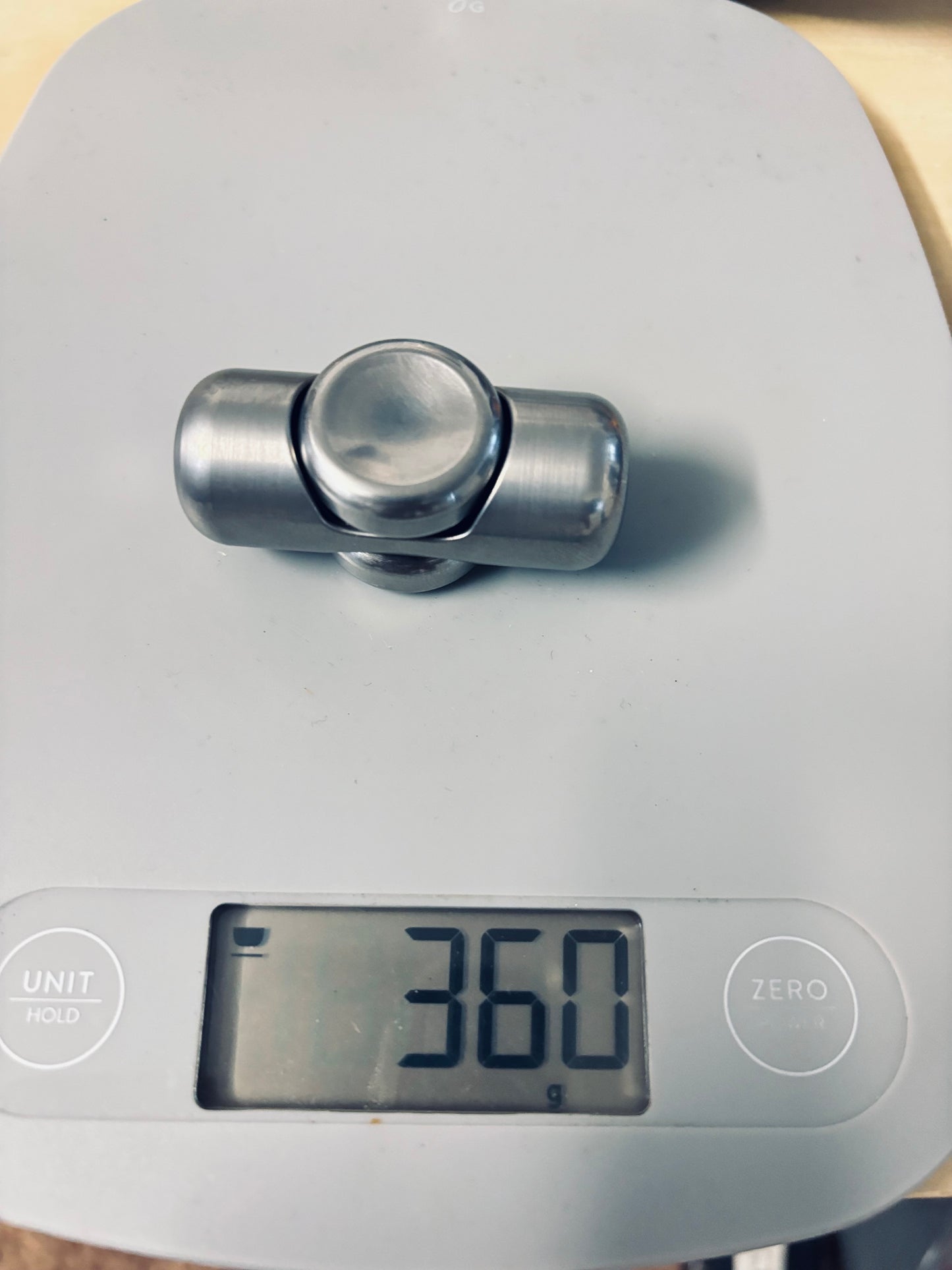 Otto - large pillar - tungsten - fidget spinner - fidget toy