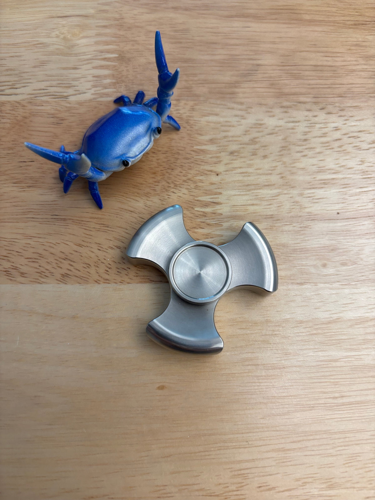 Rotablade - tri stubby - SS - fidget spinner - fidget toy