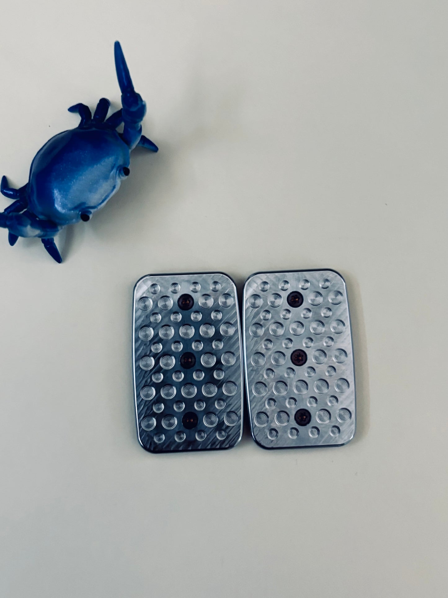 Magnus maglab slim jim diamond on hex - zirc with SS plate - fidget toy