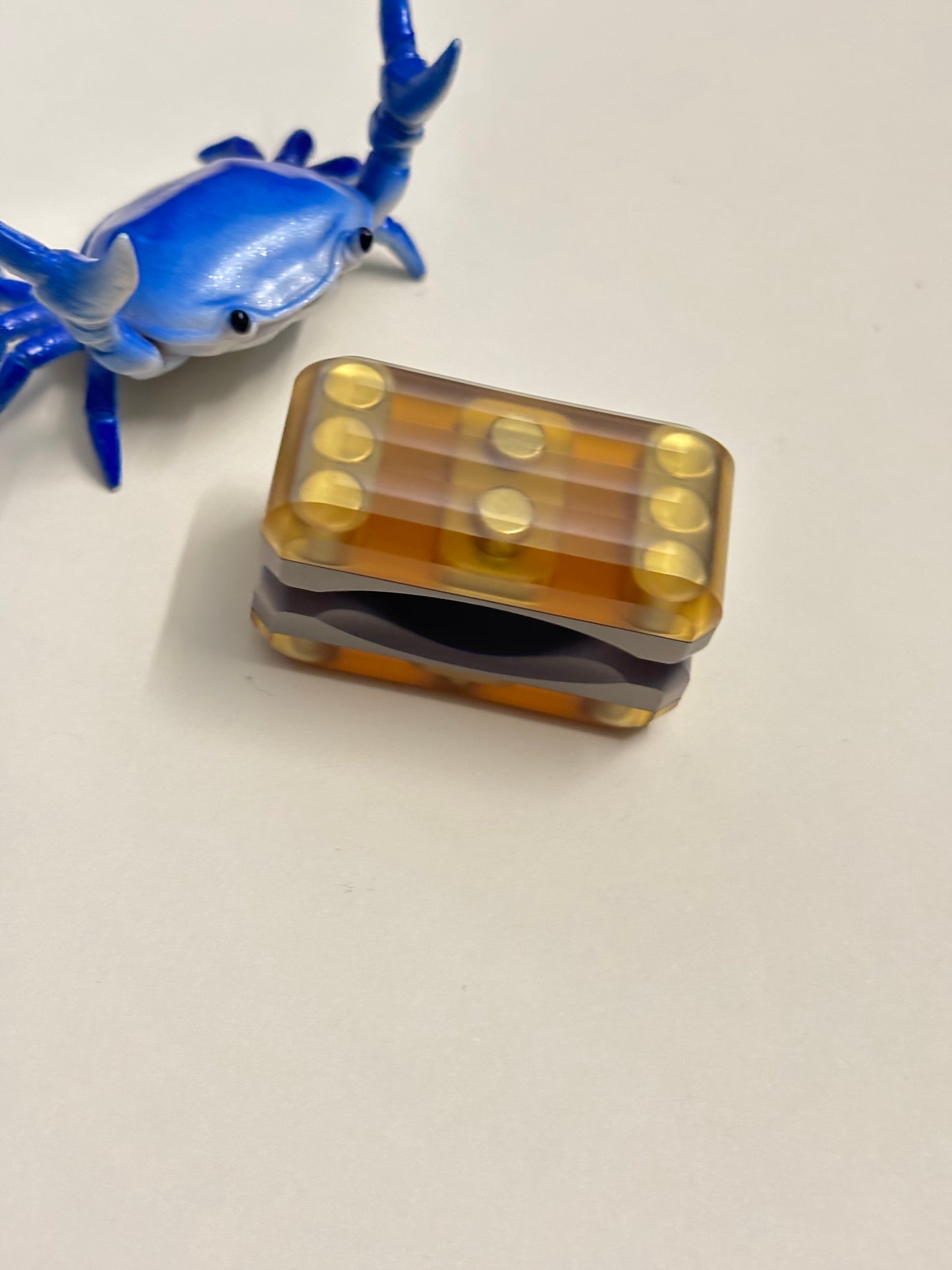 UQH - Gravity clicker - Super G - Hybrid Ultem/TI - Fidget toy