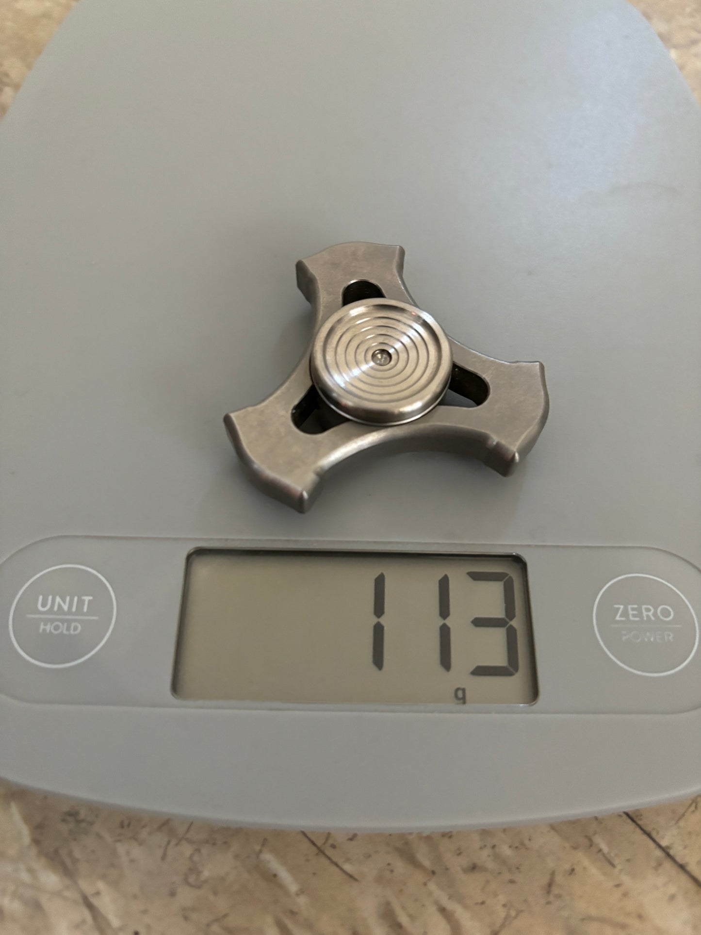 NTO ternion - tungsten - fidget spinner - fidget toy