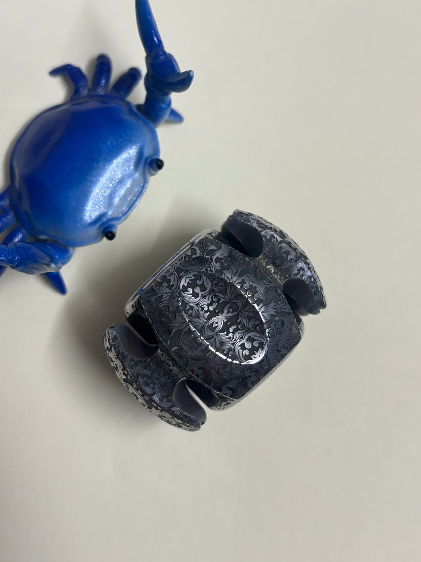 Lautie noiz c spinner - engraved SS - fidget spinner