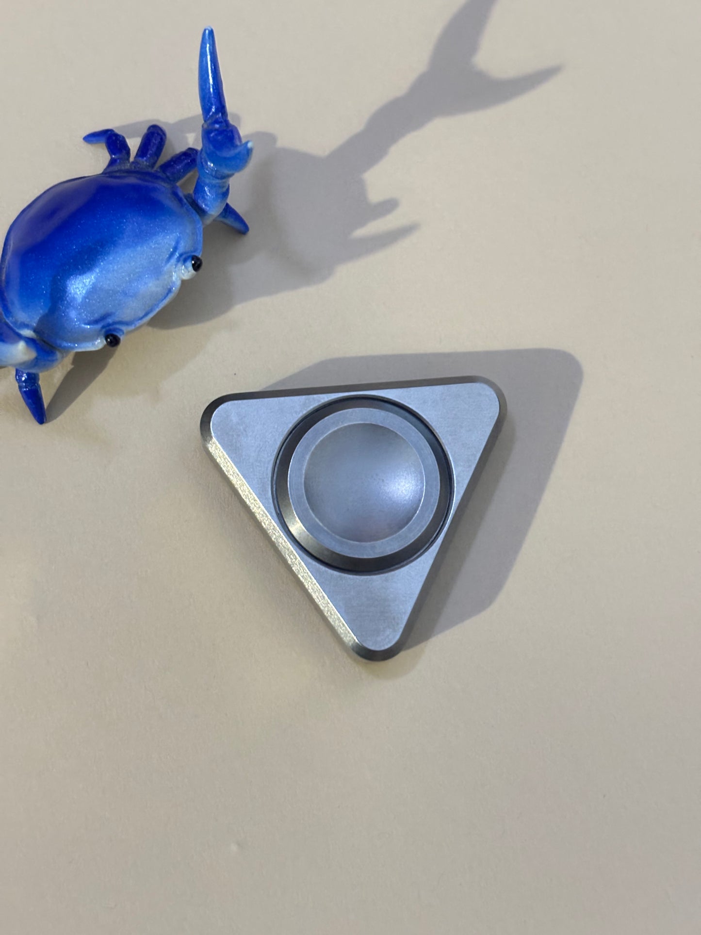 Twoedc - triangle - tungsten - Fidget spinner