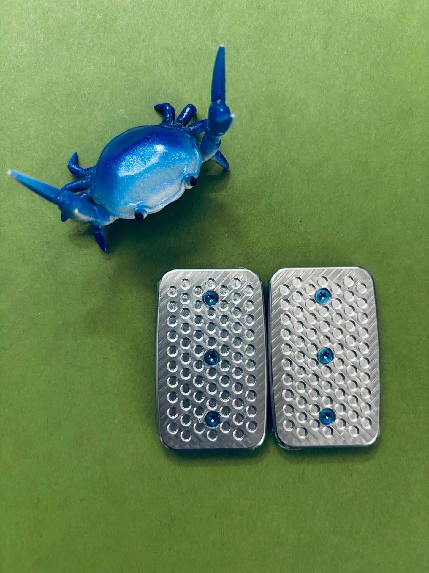 Magnus maglab slim jim mesh - zirc with SS plate - fidget toy