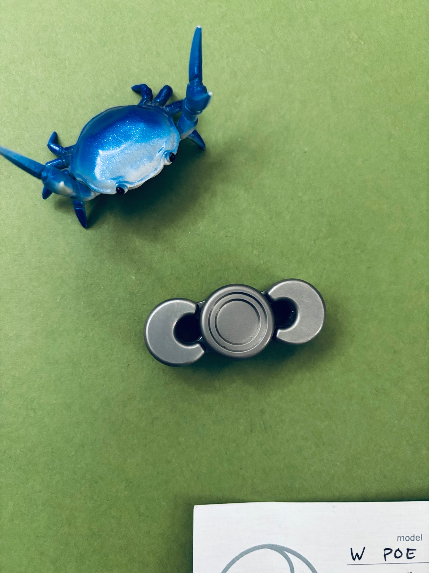 Twoedc - Poe - tungsten - Fidget spinner