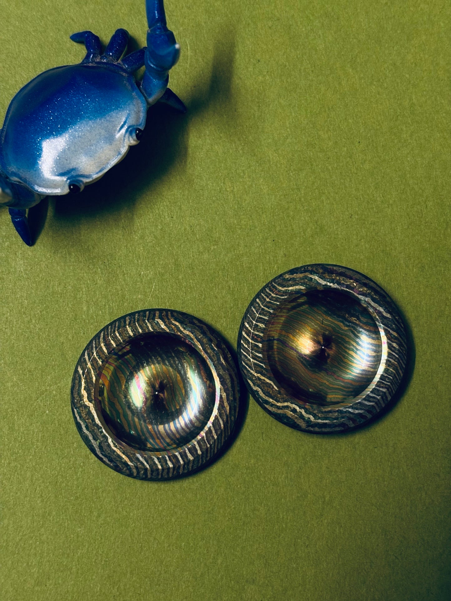 njthandpower NJT - mini mount mokuti - haptic coin - fidget toy