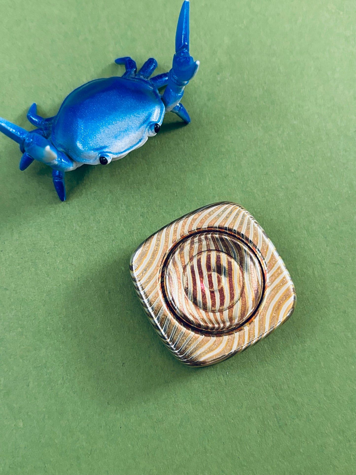 UQH - mokume abacus - fidget spinner - Fidget toy