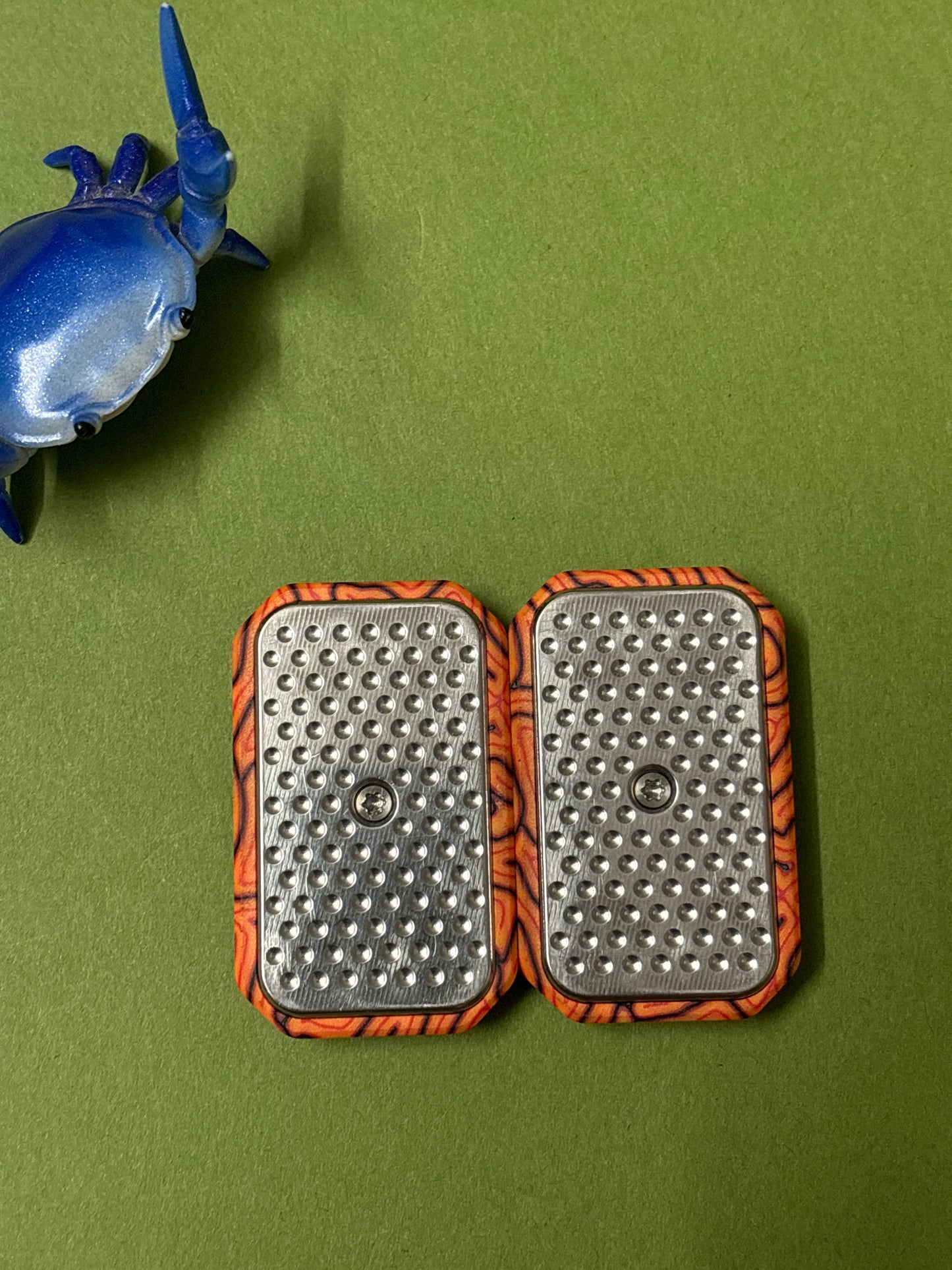 Magnus maglab king crab - crazy fiber with SS plate - fidget toy