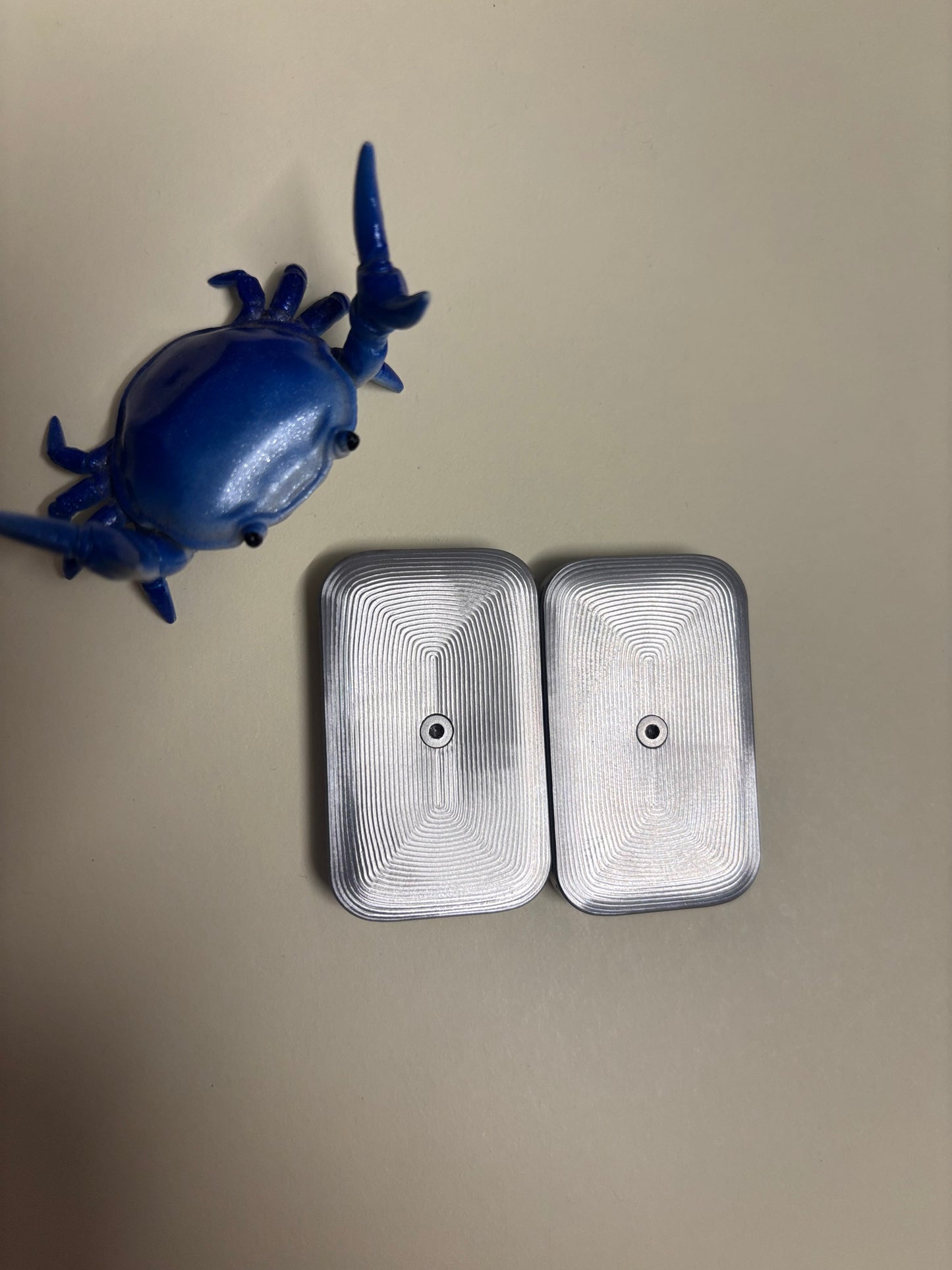 Moduswork Rapt MVS symmetrical - ss - with inserts - slider - fidget toy