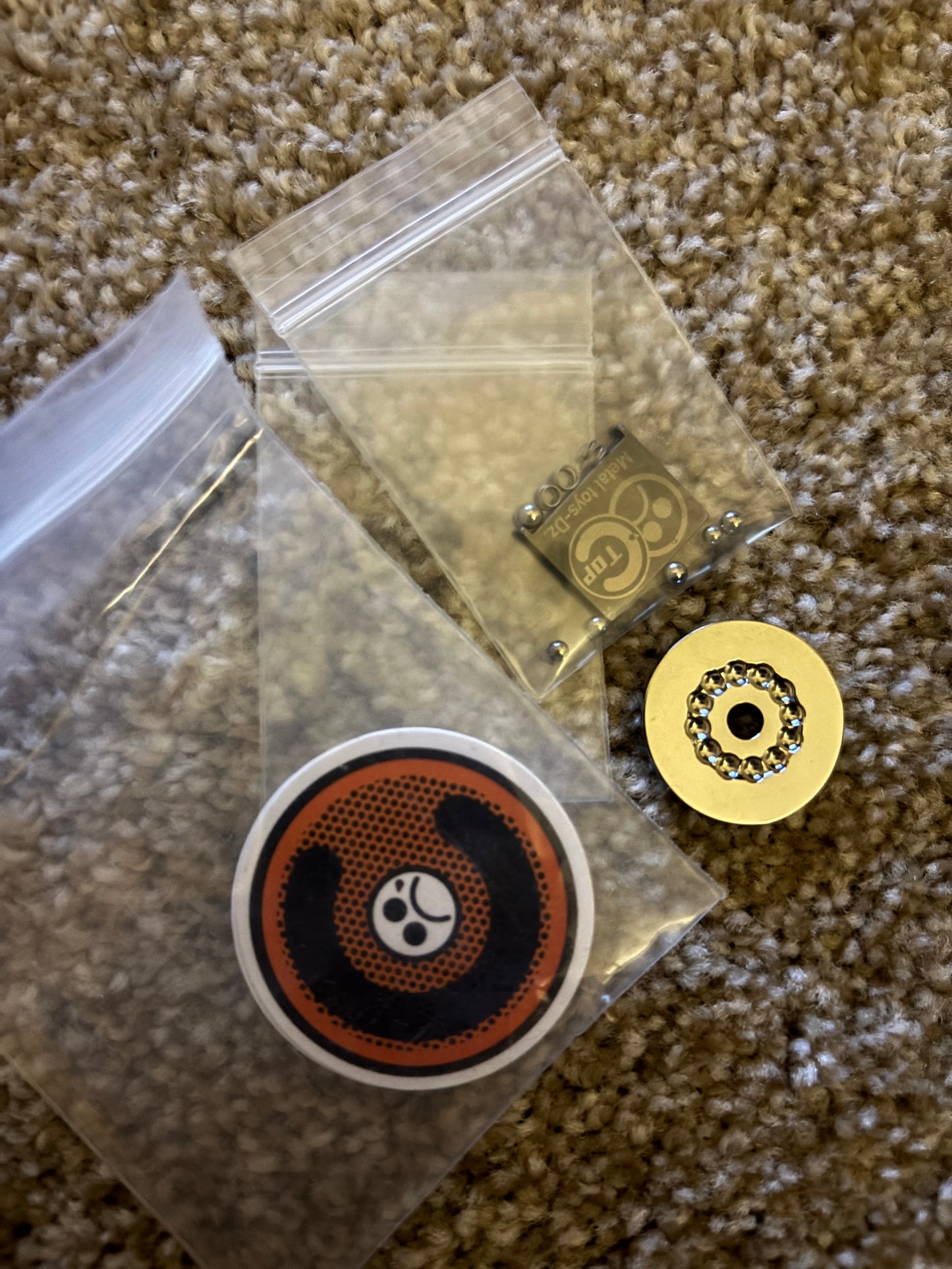 Topc zz plate SS - fidget toy