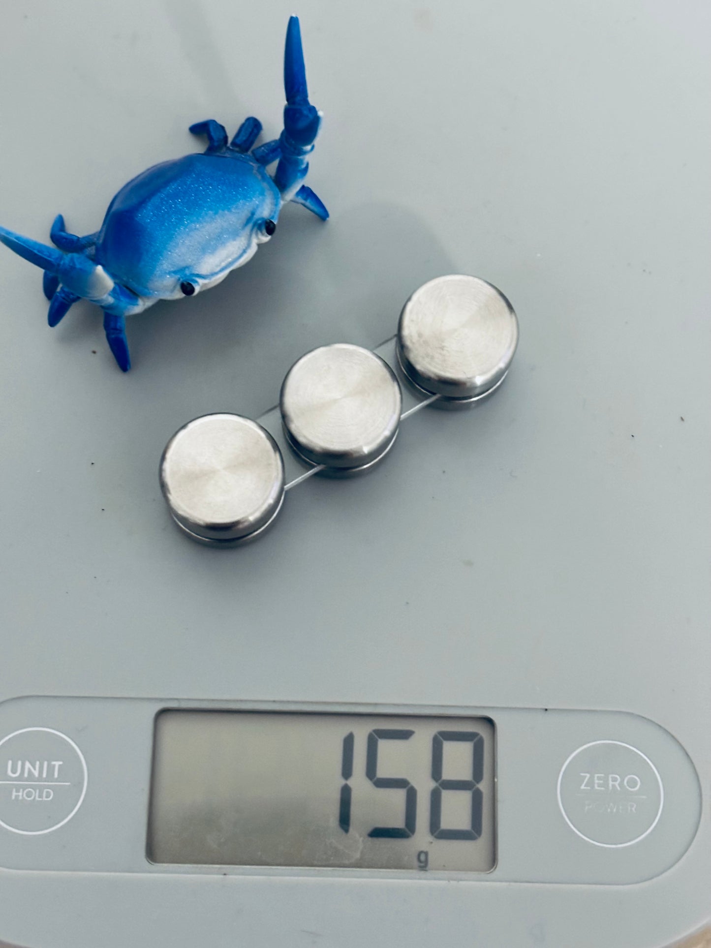 Otto Flick tungsten weights - fidget toy