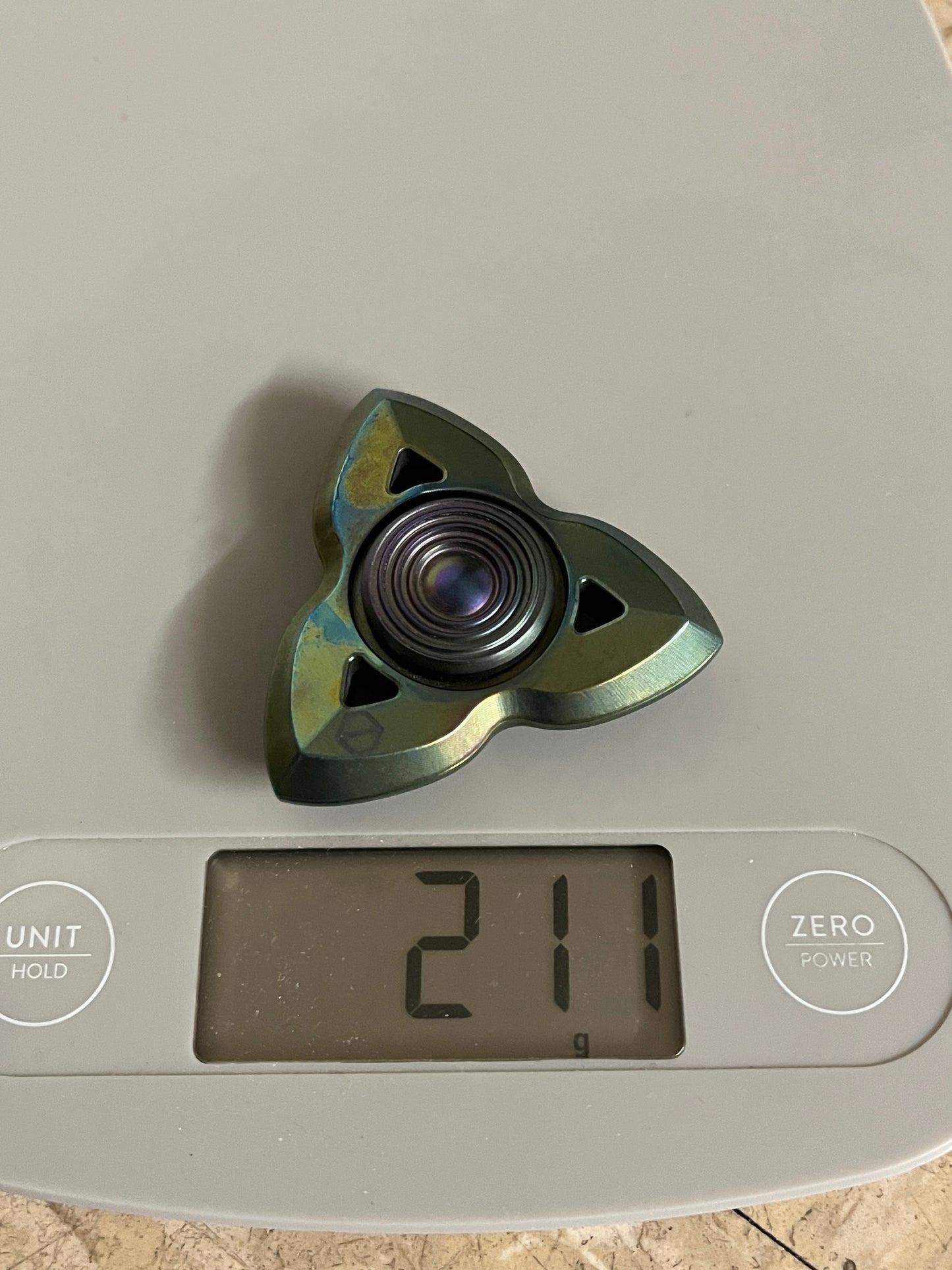 Damned design - tungsten - Psionic - fidget spinner - Fidget toy