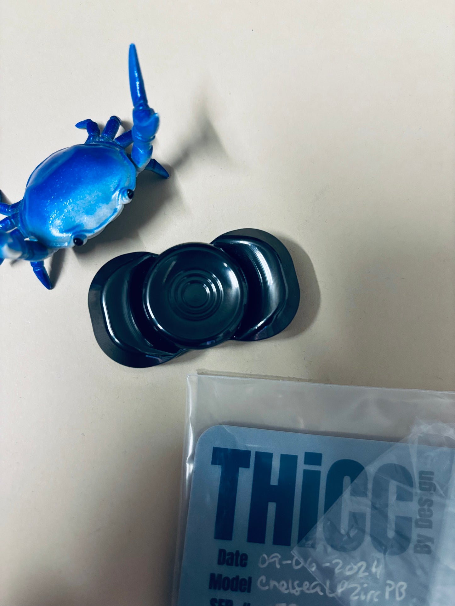 Indy Thicc - chelsea LP zirc - fidget spinner - fidget toy