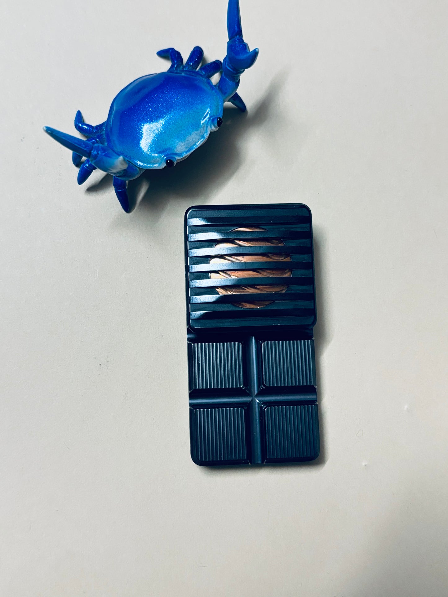 Compoform - tesseract - copper - fidget toy