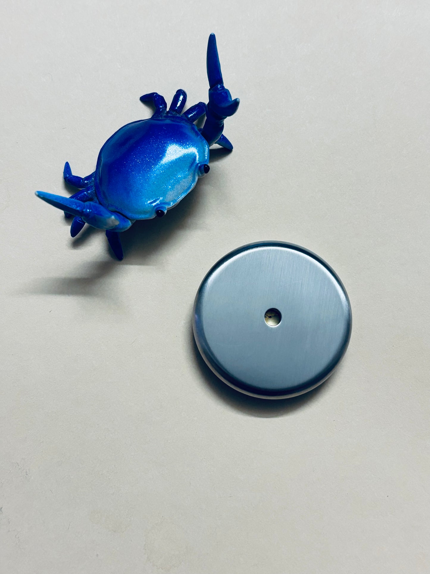 Umburry armored haptic coin - mid size ti/brass- haptic coin - fidget toy
