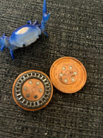 Umburry - seigaiha - copper  -  haptic - fidget toy