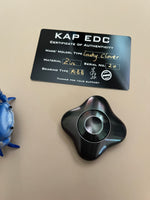KAP - lucky clover tungsten (zirc) spinner - fidget toy