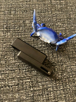 Gao studio rifle  - black stainless steel gen 3 - fidget slider - fidget toy