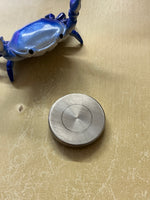 Billetspin - gambit coin - stainless steel - biohazard