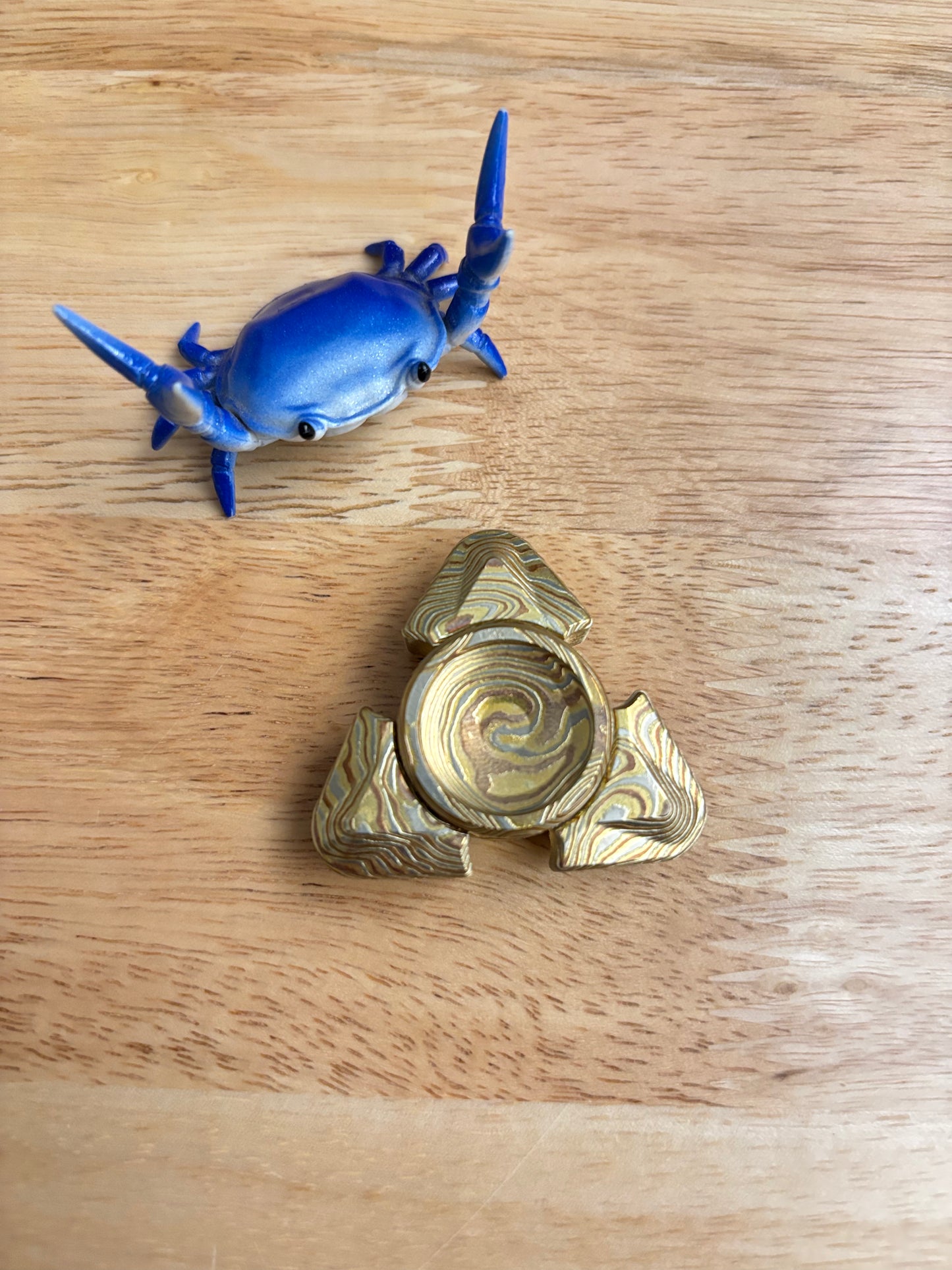 Njthandpower - Vader mokume spinner - fidget toy