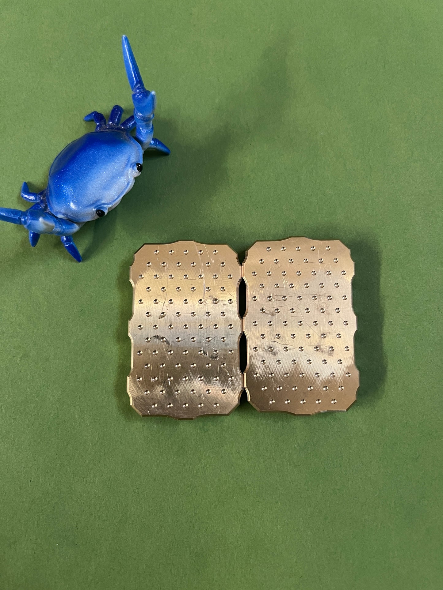 Blackdog circle slider ss with brass