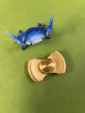 Rotablade - stubby - brass - fidget spinner - fidget toy