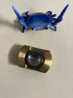 Vorso - V1 flat top brass - fidget spinner /  fidget toy
