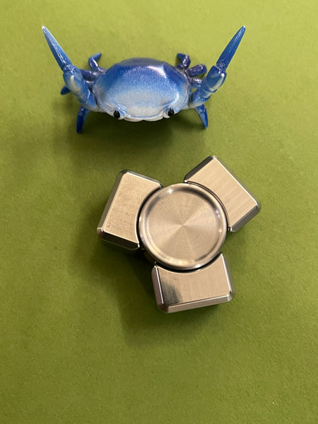 KAP  - tungsten tri collision mini fidget spinner - fidget toy