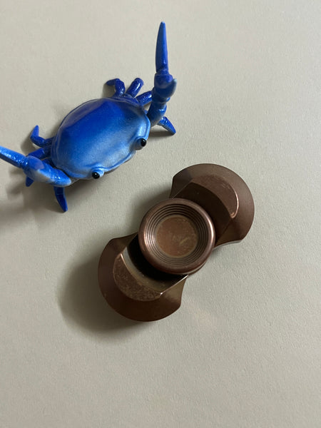 Random fabrication - copper -  maxithicc - fidget spinner - Fidget toy