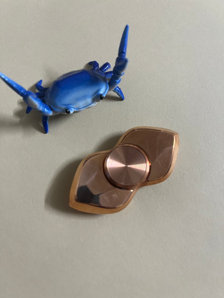 Damned design - schism - copper - fidget spinner - Fidget toy