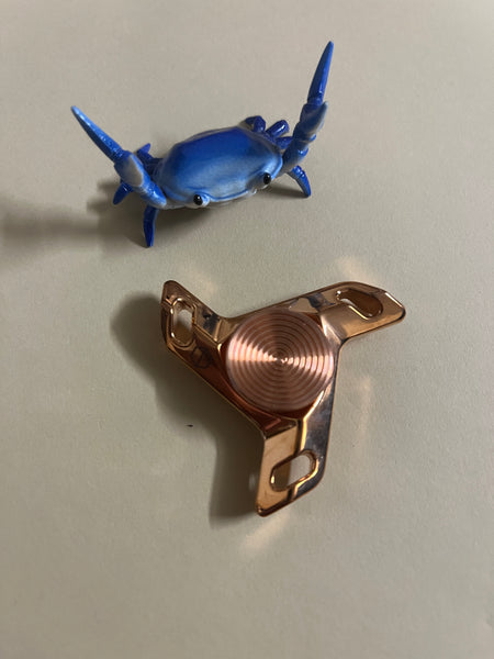 Damned design - tribe  - copper - fidget spinner - Fidget toy